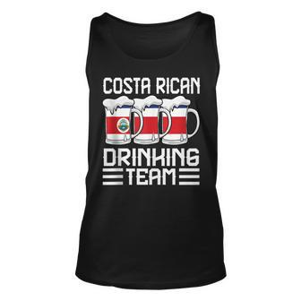Costa Rican Drinking Team Costa Rica Unisex Tank Top - Seseable