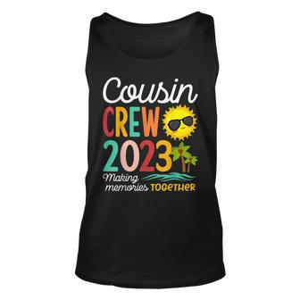 Cousin Crew 2023 Summer Vacation Beach Family Trip Matching  Unisex Tank Top