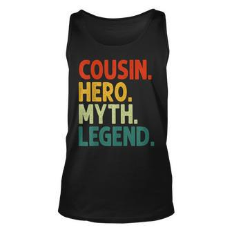 Cousin Held Mythos Legende Retro Vintage-Cousin Tank Top - Seseable
