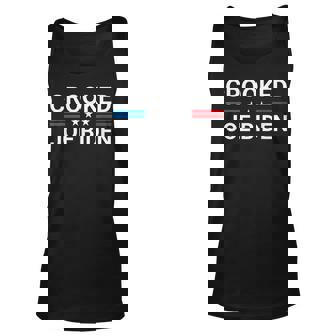 Crooked Joe Biden Trump Quote Called Joe Biden Crooked Unisex Tank Top | Mazezy