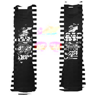 Cruise Squad 2023 Family Cruise Vacation Family Group Unisex Tank Top | Mazezy