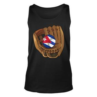 Cuban Baseball Sport Cuba Baseball Team Unisex Tank Top | Mazezy