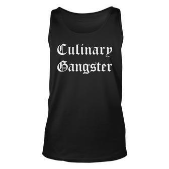 Culinary Gangster Unisex Tank Top | Mazezy