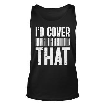 Cute Insurance Agent Id Cover That Funny Insurance Agent Unisex Tank Top | Mazezy DE