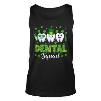 Cute Tooth Leprechaun Hat Dental Squad St Patricks Day Unisex Tank Top - Seseable