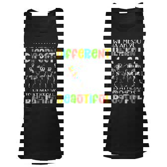 Dab Skeleton Autism Awareness Puzzle Piece Autism Awareness Tank Top | Mazezy