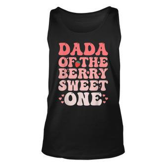 Dad Of The Berry Sweet Birthday Girl Sweet Strawberry Tank Top | Mazezy