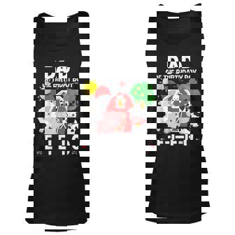 Dad Birthday Boy Old Macdonald Birthday Party Matching Unisex Tank Top - Thegiftio UK
