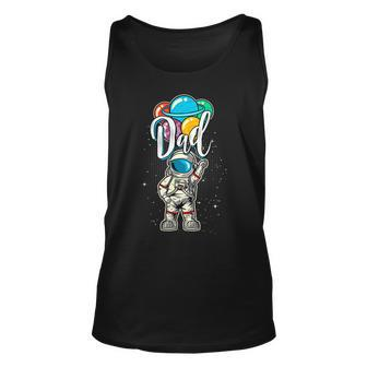 Dad Birthday Funny Astronaut In Space Gifts Lover Unisex Tank Top | Mazezy