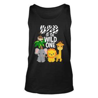 Dad des Wilden Einzigen Zoo-Thema Geburtstag Safari Dschungel Tier Unisex TankTop - Seseable