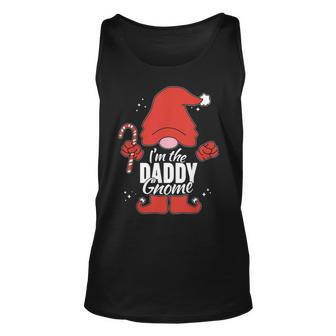 Daddy Gnome Matching Family Group Christmas Party Pictures Unisex Tank Top | Mazezy