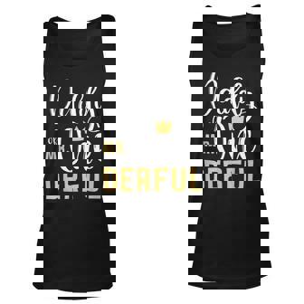 Mens Daddy Of Mr Onederful 1St Birthday First One-Derful Matching Tank Top | Mazezy