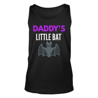 Daddys Litttle Bat Ddlg Little Space Funny Halloween Gift Unisex Tank Top | Mazezy