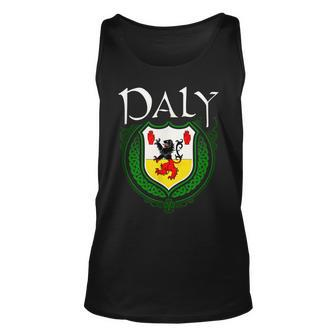 Daly Surname Irish Last Name Daly Family Crest Unisex Tank Top | Mazezy