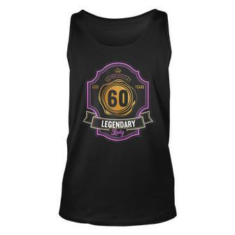 Damen 60 Geburtstag 60 Jahre Aged 60 Years Whisky Whiskey Tank Top - Seseable