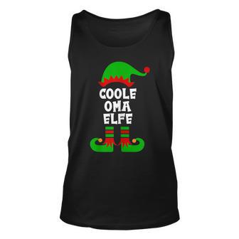 Damen Coole Oma Elfe Partnerlook Familien Outfit Weihnachten Tank Top - Seseable