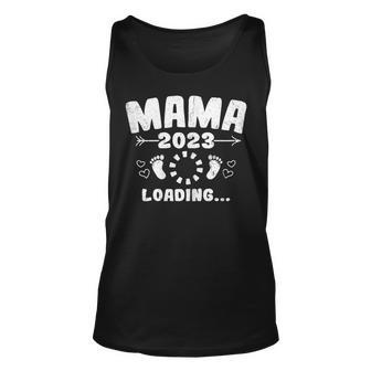 Damen Mama 2023 Loading Mutter Nachwuchs Baby Kinder Geschenk Tank Top - Seseable