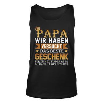 Das Beste Geschenk Papa Tochter Sohn Tank Top - Seseable