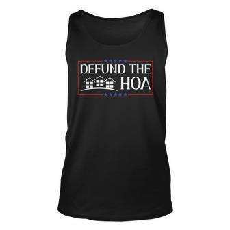 Defund The Hoa Homeowners Association Social Justice Tank Top | Mazezy