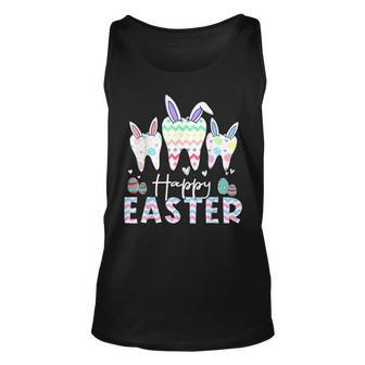 Dental Squad Easter Th Bunny Dentist Assistant Hygienist Unisex Tank Top | Mazezy