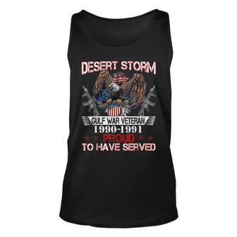 Desert Storm Veteran T Operation Desert Storm Veteran Unisex Tank Top - Seseable