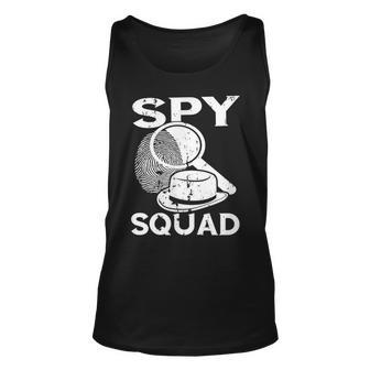 Detektiv Spy Squad Spy Kostüm Investigate Espionage Agent Tank Top - Seseable