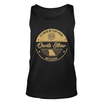 Devils Elbow Mo Its Where My Story Begins Unisex Tank Top - Seseable