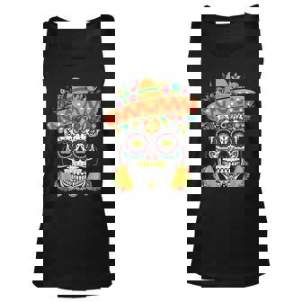 Dia De Los Muertos Mexico Taco Mexico Happy Cinco De Mayo Unisex Tank Top | Mazezy