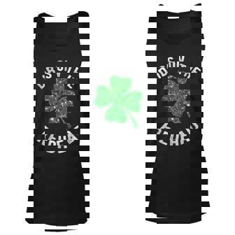 Dibs On The Redhead Funny St Patricks Day Drinking Unisex Tank Top - Thegiftio