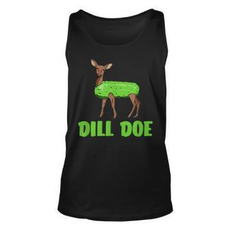 Dill Doe Funny Adult Humor Funny Nature Deer Redneck Unisex Tank Top | Mazezy