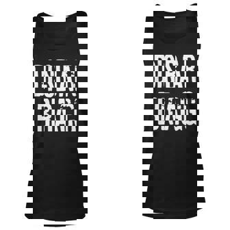 Disbar Bragg Unisex Tank Top | Mazezy