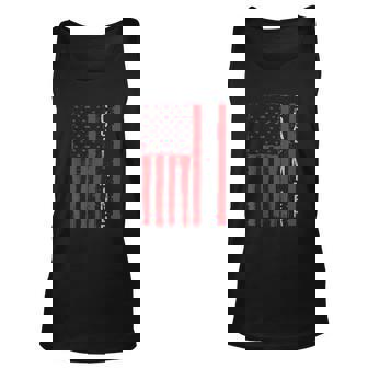 Distressed American Flag Coal Miner Mining Proud Men Gifts Men Women Tank Top Graphic Print Unisex - Thegiftio