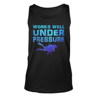 Diving Lover Funny Scuba Diver Snorkeling Marine Biologist Unisex Tank Top | Mazezy