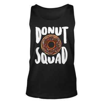Donut Squad | Cool Donut Lover Doughnut Gift Unisex Tank Top | Mazezy
