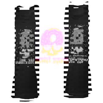 Donut Squad Skull Drawing Baker Gift Unisex Tank Top | Mazezy