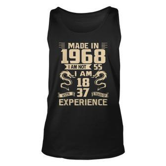 Dragon Made In 1968 55Th Birthday 55 Years Old Unisex Tank Top - Seseable