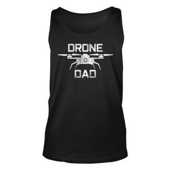 Drone Dad Gift Fathers Day Tshirt Tee Pilot Unisex Tank Top | Mazezy