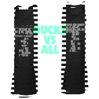 Ducks Vs All Unisex Tank Top | Mazezy