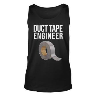 Duct Tape Engineer Heimwerker Lustiges Duct Tape Tank Top - Seseable