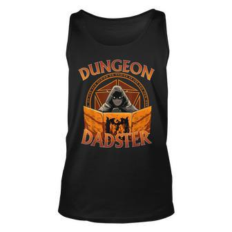Dungeon Crawler Dragon Master Dm Gaming Dadster Mother Day Unisex Tank Top | Mazezy