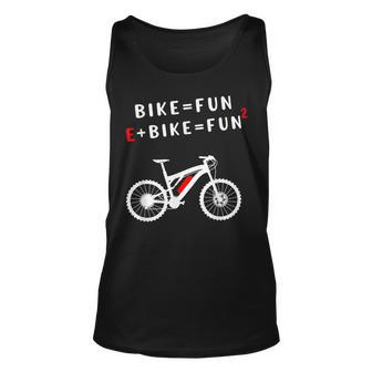 E-Bike Fahrer Geschenk T-Shir Ebike Radfahrer Elektrofahrrad Tank Top - Seseable