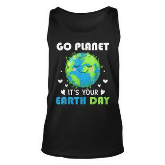 Earth Day 2023 Go Planet Its Your Earth Day Unisex Tank Top | Mazezy