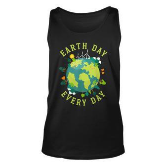 Earth Day Everyday Planet Design Earth Day 2023 Unisex Tank Top | Mazezy
