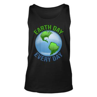 Earth Day T Shirt Earth Day Every Day Nature Lovers Gift Unisex Tank Top | Mazezy
