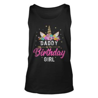 Einhorn Geburtstag Papa Des Geburtstags Mädchen Geschenk Tank Top - Seseable