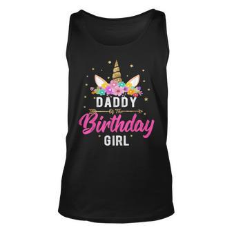 Einhorn Geburtstag Papa Des Geburtstags Mädchen Geschenk V2 Tank Top - Seseable