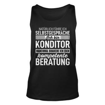 Backen Bäcker Kuchen Geburtstag Weihnachten Ich Bin Konditor Tank Top - Seseable