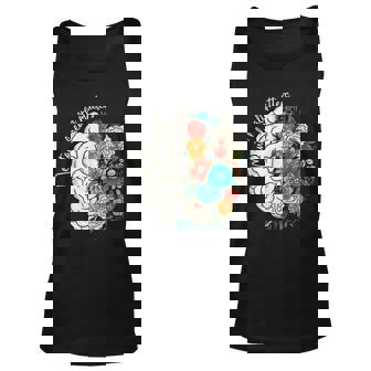 End The Stigma Groovy Mental Health Matters Mental Awareness Unisex Tank Top - Thegiftio