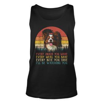 Every Snack You Make Dog Papillon Funny Animal Lover Unisex Tank Top - Seseable