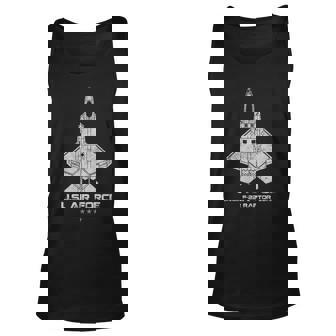 F-22 Raptor Fighter Jet F22 Military Aviation Pilot Veteran Unisex Tank Top | Seseable UK